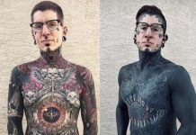 Influenciador gasta mais de R$ 500 mil para ter quase todo o corpo tatuado