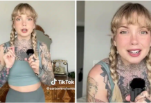 Mulher tatuou quase o corpo inteiro aos 20 anos e agora aos 36 se arrepende