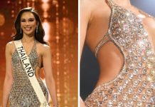 Miss Tailândia homenageou pai catador de lixo e usou vestido feito de latinhas