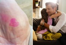 Professora cria “botão do abraço” para ajudar aluna que perdeu a mãe