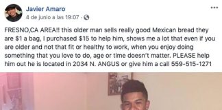 Vovô precisava vender pão e um jovem usou as redes sociais para ajudá-lo