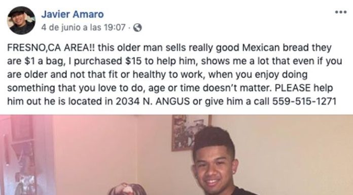 Vovô precisava vender pão e um jovem usou as redes sociais para ajudá-lo